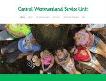 Tablet Screenshot of centralwestmorelandsu.org